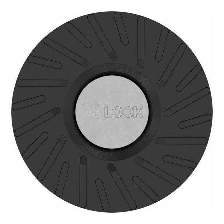 Bosch steunschijf X-LOCK 125 mm middelhard 12.250 tpm