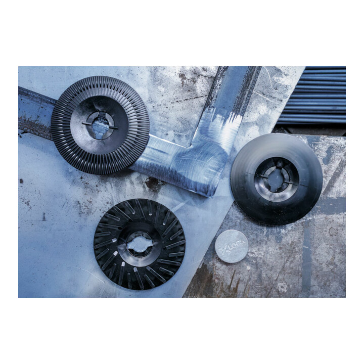Bosch steunschijf X-LOCK 125 mm middelhard 12.250 tpm