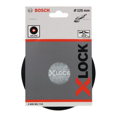 Bosch X-LOCK steunschijf zacht