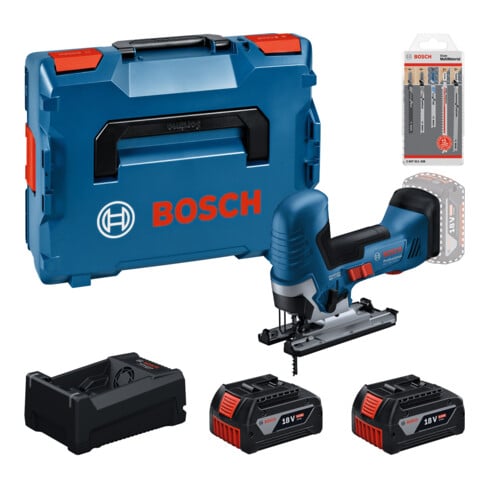 Bosch Stichsäge GST 18V-125 S 2x 5,0Ah Akku Set