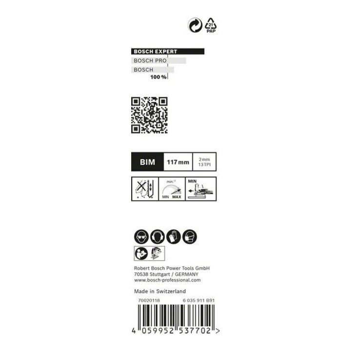 Bosch Stichsägeblätter a 100 St T 308BF EXPERT
