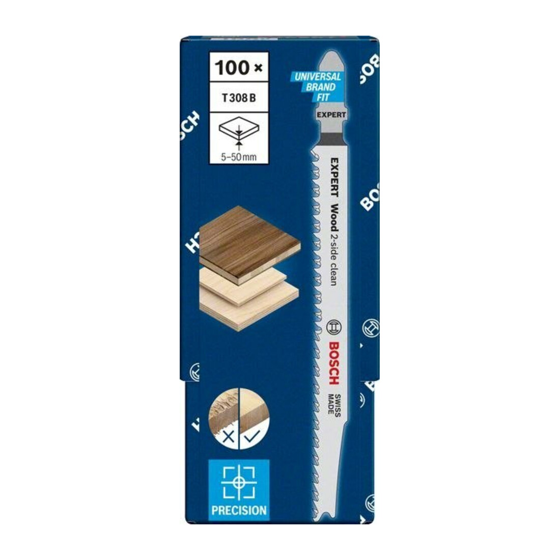 Bosch Stichsägeblatt a100 Stück T 308 B