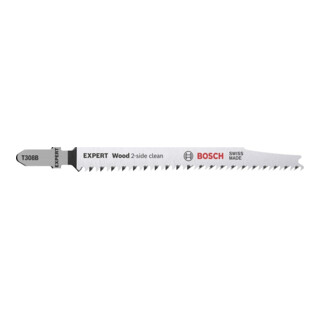 Bosch Stichsägeblatt EXPERT T 308 B VE à 5 Stück Wood 2-side clean