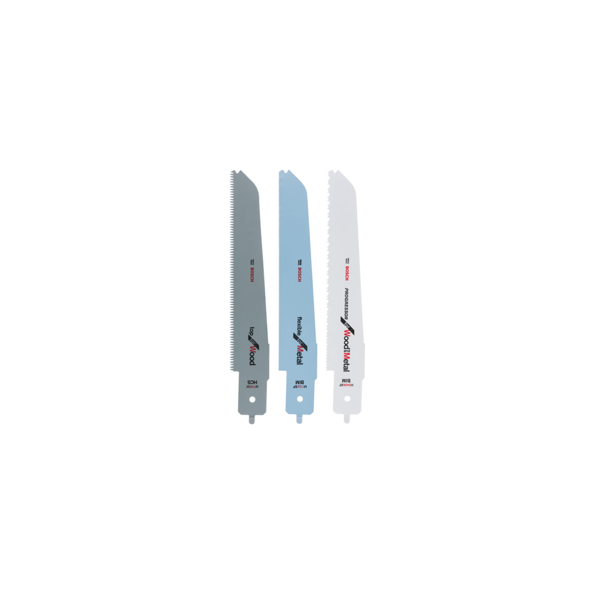BOSCH Stichsägeblatt-Set für BOSCH-Multisäge 3-teilig für PFZ 500 E