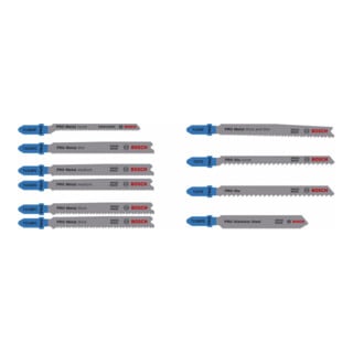 Bosch Stichsägeblatt Set PRO Metal and Alu 92mm 10-tlg.