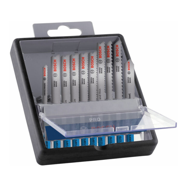 Bosch Stichsägeblatt Set PRO Metal and Alu 92mm 10-tlg.