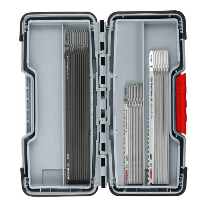 Bosch Stichsägeblatt Set PRO Wood and Metal Rough Cut 100mm 30-tlg.