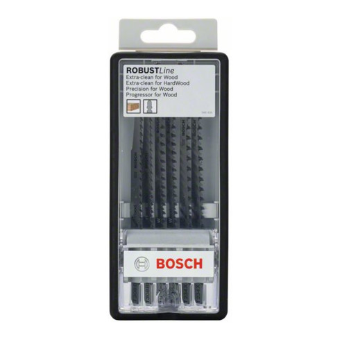 Bosch Stichsägeblatt-Set Robust Line Wood Expert 6-teilig