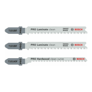 Bosch Stichsägeblatt-Set Special for Laminate 3-teilig Einnockenschaft