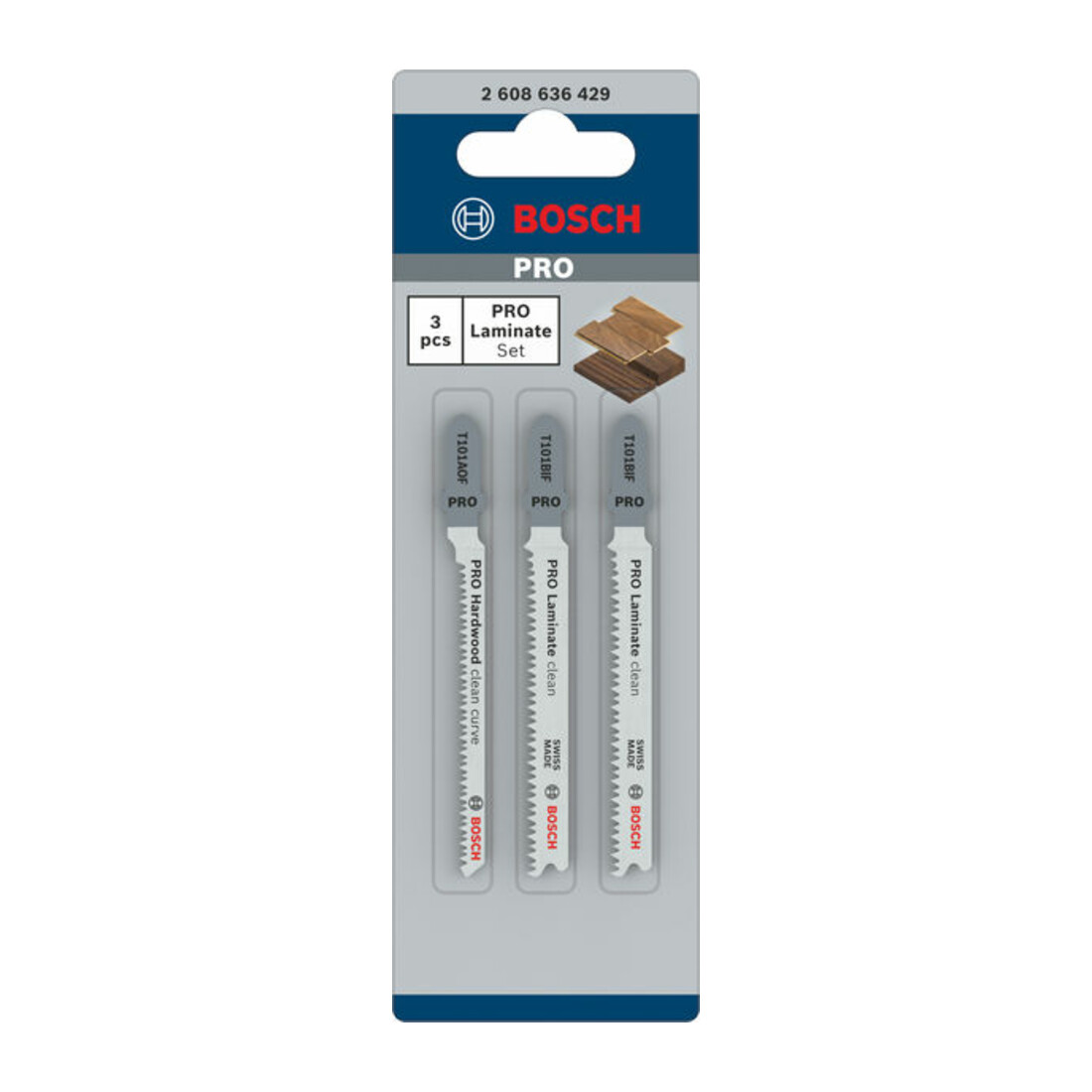 Bosch Stichsägeblatt-Set Special for Laminate 3-teilig Einnockenschaft