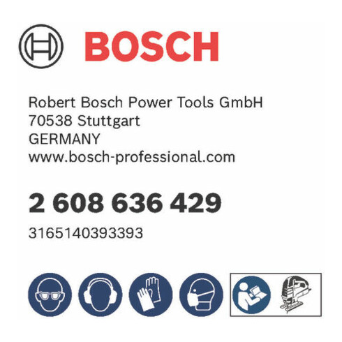 Bosch Stichsägeblatt-Set Special for Laminate 3-teilig Einnockenschaft