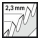 Bosch Stichsägeblatt T 101 A, Special for Acrylic-5