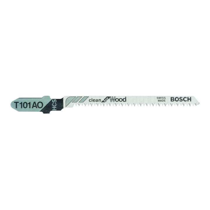 Bosch Stichsägeblatt T 101 AO VE à 5 Stück Clean for Wood