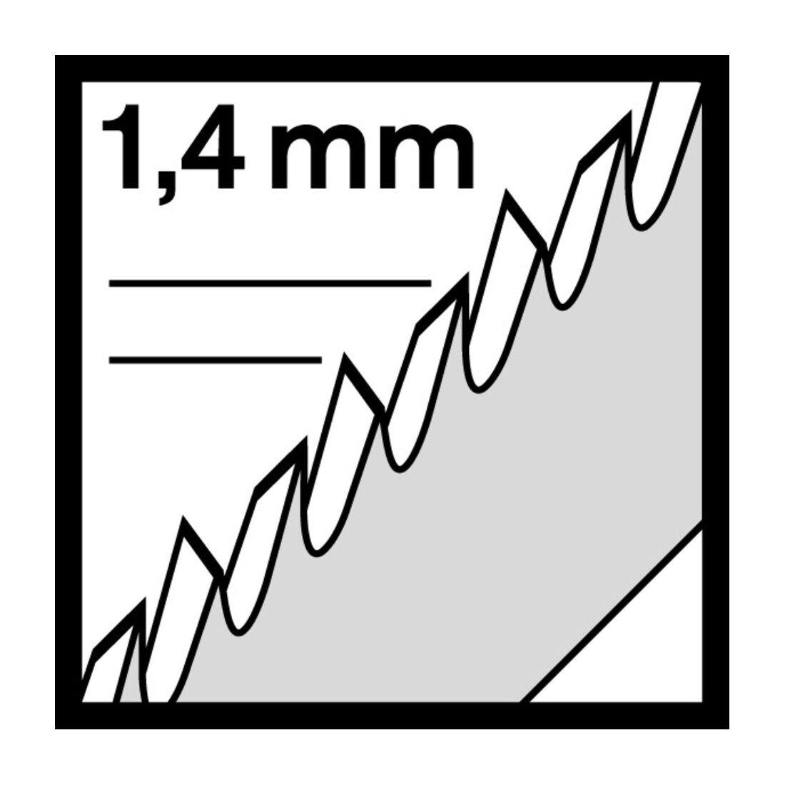 Bosch Stichsägeblatt T 101 AO VE à 5 Stück Clean for Wood