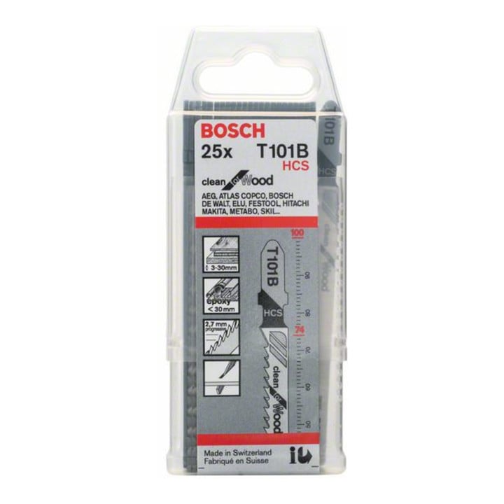 Bosch Stichsägeblatt T 101 B, Clean for Wood