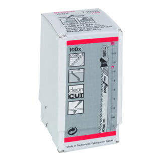 Bosch Stichsägeblatt T 101 B Pack a 100 Stück