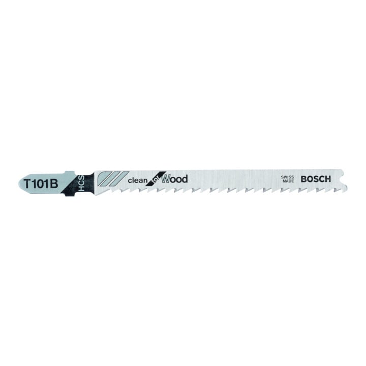 Bosch Stichsägeblatt T 101 B VE à 25 Stück Clean for Wood