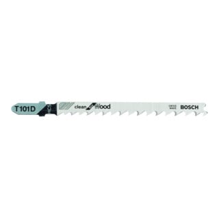 Bosch Stichsägeblatt T 101 D, Clean for Wood