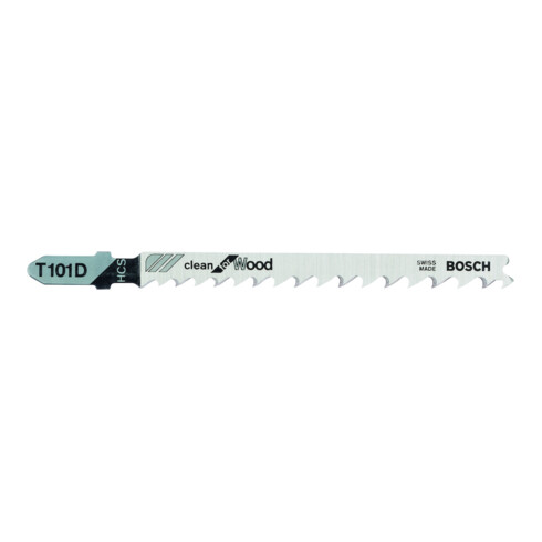 Bosch Stichsägeblatt T 101 D, Clean for Wood