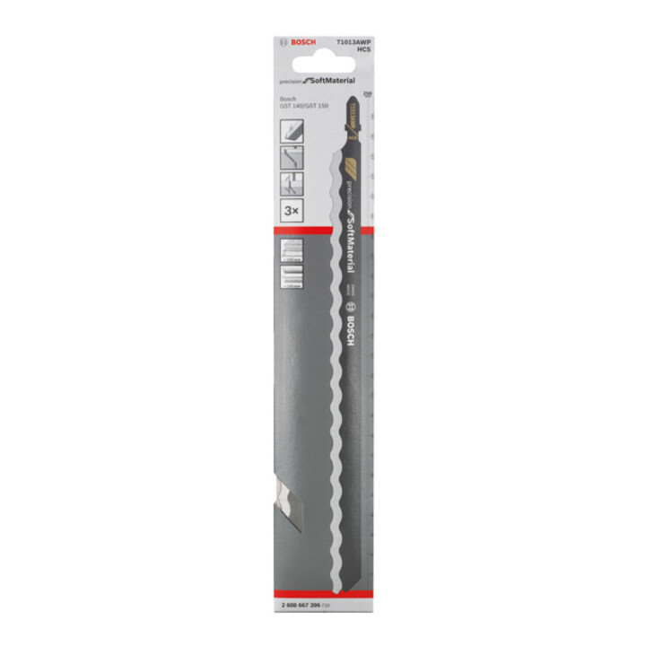 Bosch Stichsägeblatt T 1013 AWP Precision for Soft Material