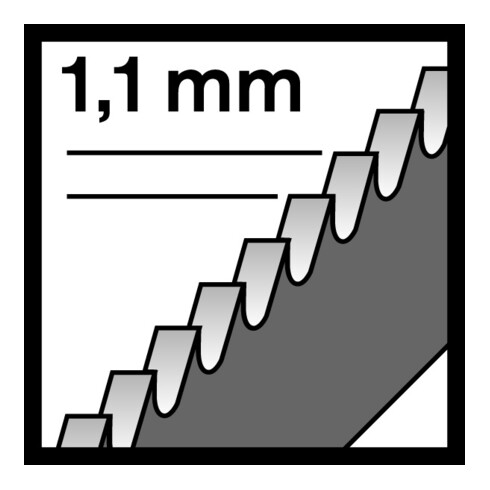 Bosch Stichsägeblatt T 1018 AFP, Precision for Metal-Sandwich