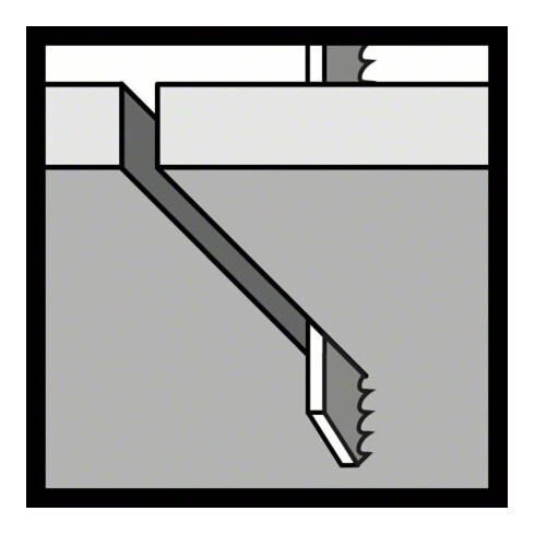 Bosch Stichsägeblatt T 1018 AFP, Precision for Metal-Sandwich