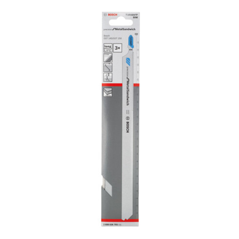 Bosch Stichsägeblatt T 1018 AFP, Precision for Metal-Sandwich