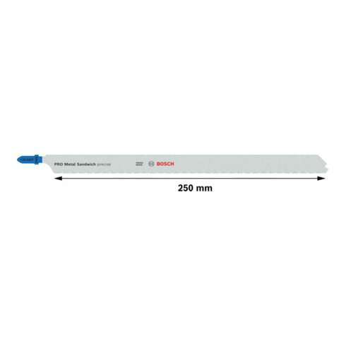 Bosch Stichsägeblatt T 1018 AFP, Precision for Metal-Sandwich