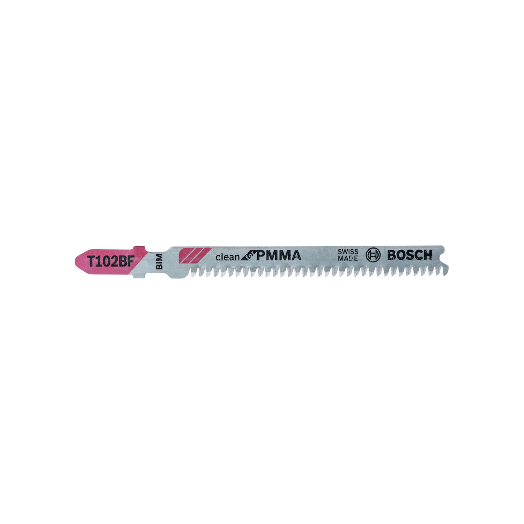Bosch Stichsägeblatt T 102 BF, Clean for PMMA
