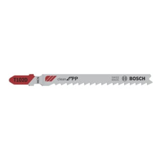 Bosch Stichsägeblatt T 102 D, Clean for PP