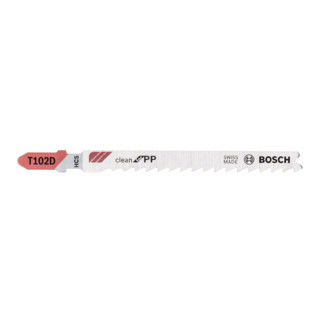 Bosch Stichsägeblatt T 102 D, Clean for PP