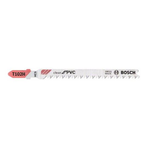 Bosch Stichsägeblatt T 102 H Clean for PVC