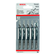 Bosch Stichsägeblatt T 111 C, Basic for Wood
