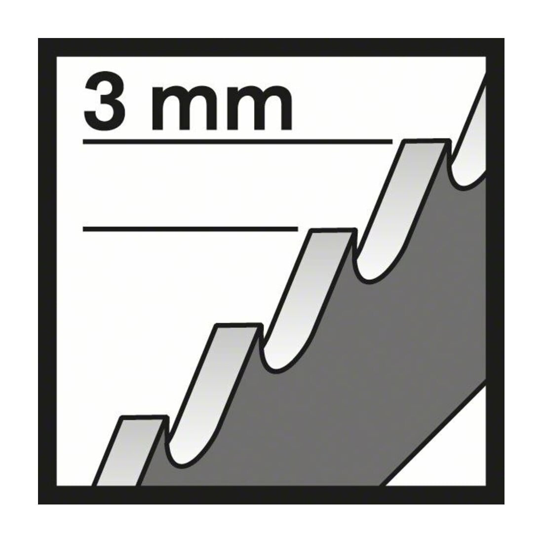 Bosch Stichsägeblatt T 111 C, Basic for Wood