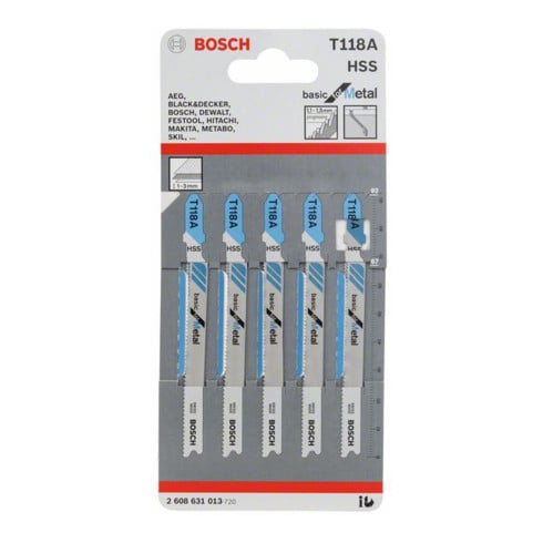 Bosch Power Tools Sägeblatt T 118 A 2608631013