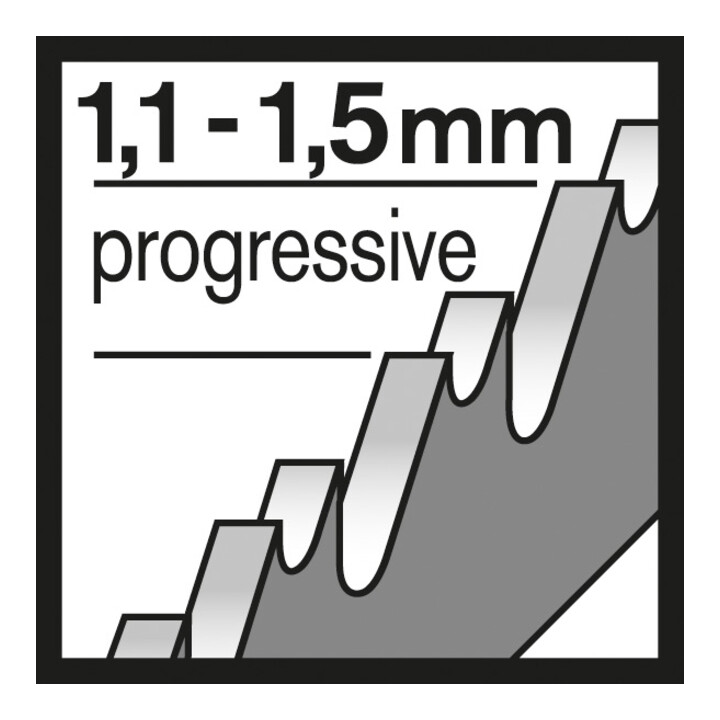 Bosch Stichsägeblatt T 118 A Basic for Metal, 100er-Pack