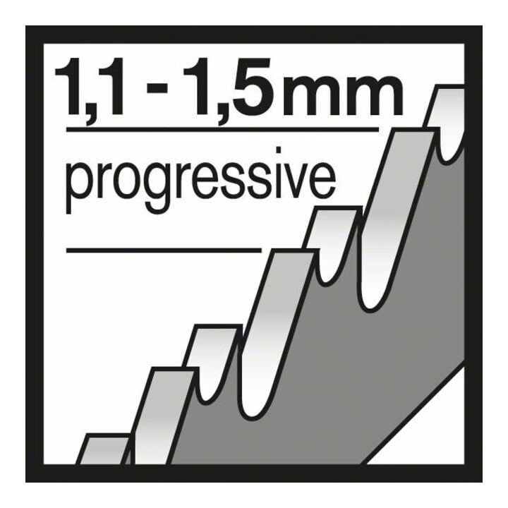 Bosch Stichsägeblatt T 118 A, Basic for Metal