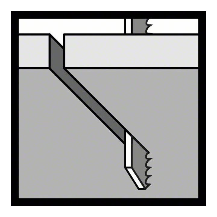 Bosch Stichsägeblatt T 118 AF, Flexible for Metal