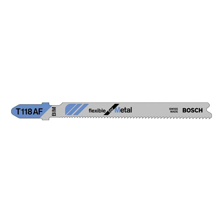 Bosch Stichsägeblatt T 118 AF, Flexible for Metal 