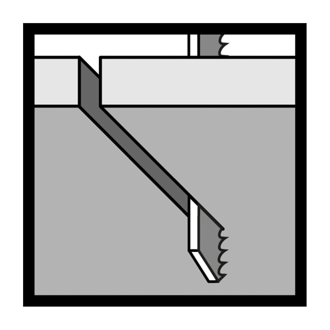 Bosch Stichsägeblatt T 118 B, Basic for Metal