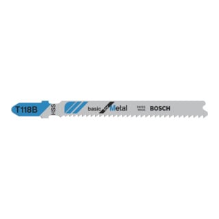 Bosch Stichsägeblatt T 118 B, Basic for Metal