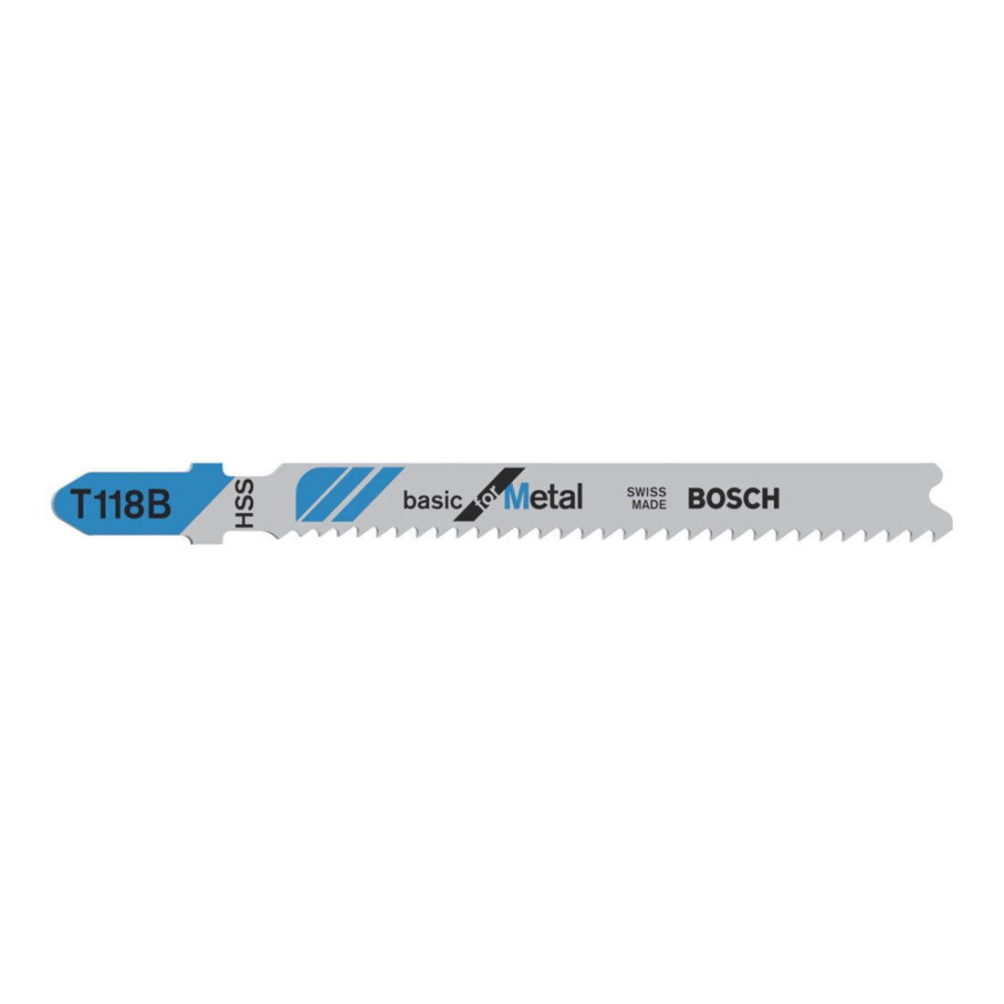 Bosch Stichsägeblatt T 118 B Basic for Metal, 100er-Pack