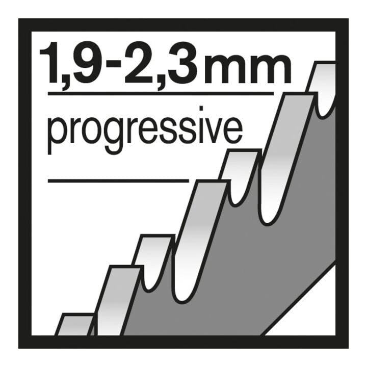 Bosch Stichsägeblatt T 118 B Basic for Metal, 100er-Pack