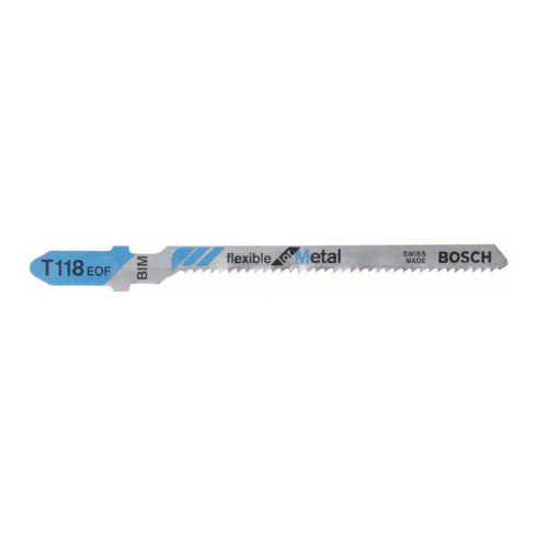 Bosch Stichsägeblatt T 118 EOF, Flexible for Metal