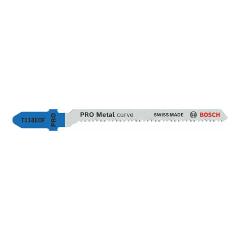 Bosch Stichsägeblatt T 118 EOF, Flexible for Metal