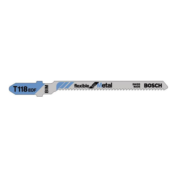 Bosch Stichsägeblatt T 118 EOF, Flexible for Metal