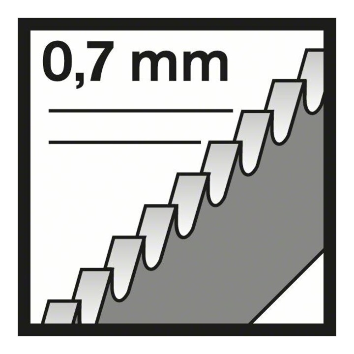 Bosch Stichsägeblatt T 118 G, Basic for Metal
