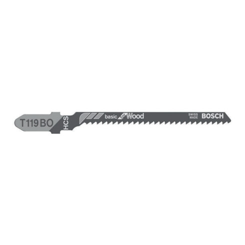 Bosch Stichsägeblatt T 119 BO, Basic for Wood