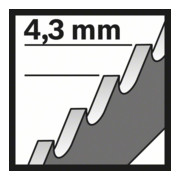 Bosch Stichsägeblatt T 141 HM, Special for Fiber and Plaster -5