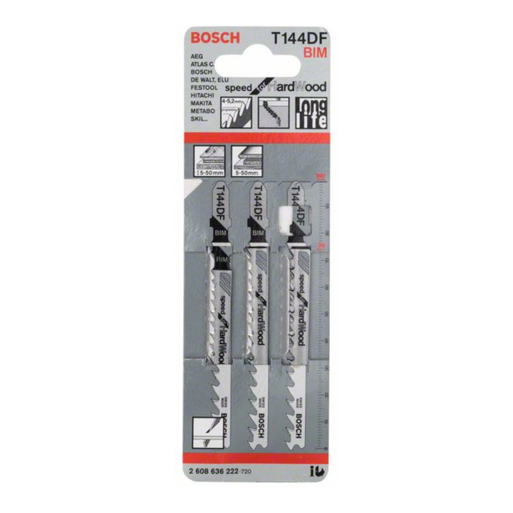 Bosch Stichsägeblatt T 144 DF, Speed for Hard Wood